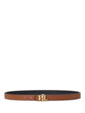 Ralph Lauren skinny reversible belt black tan, UK version