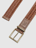 Rodd & Gunn Stirling leather stretch belt (British brand)