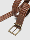 Rodd & Gunn Stirling leather stretch belt (British brand)