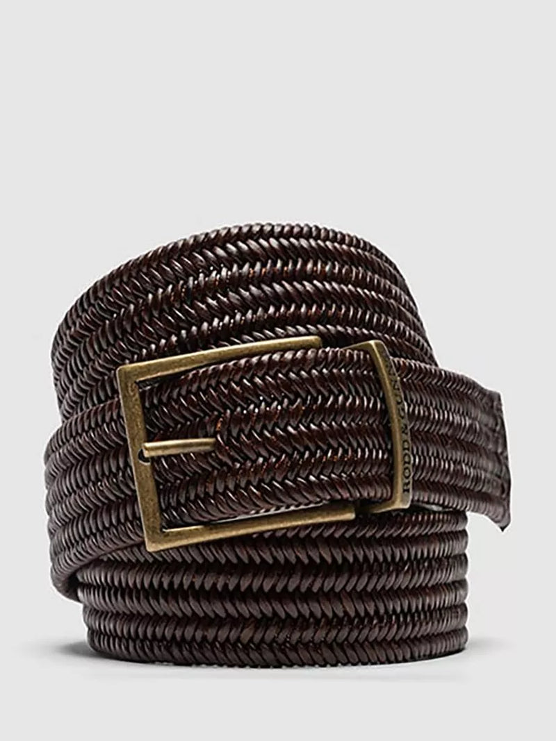 Rodd & Gunn Stirling Leather Stretch Belt