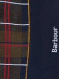 Barbour Blyth tartan crew socks in cotton blend - British product