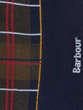 Barbour Blyth tartan crew socks in cotton blend - British product