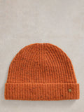 White Stuff Albie wool knit beanie hat (British brand)