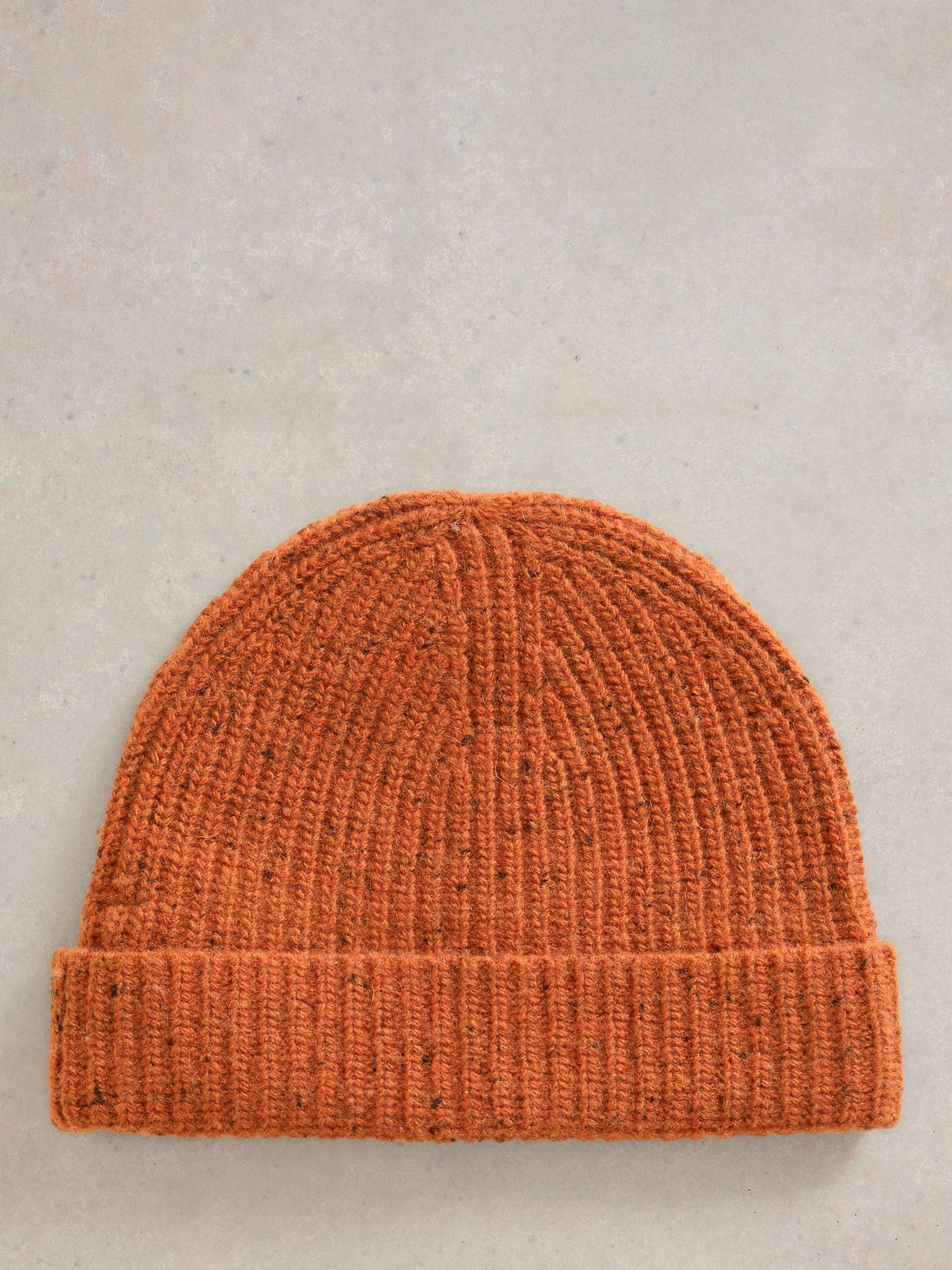 White Stuff Albie wool knit beanie hat (British brand)