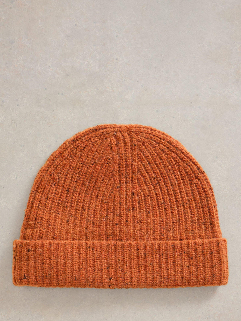 White Stuff Albie wool knit beanie hat (British brand)