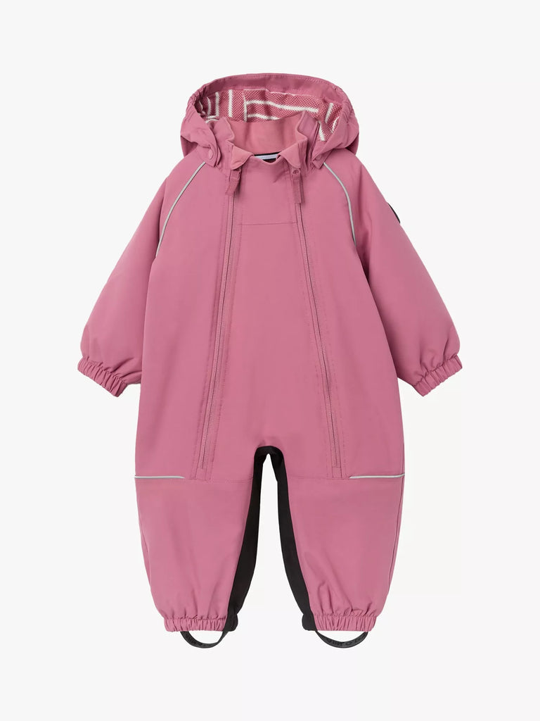 Polarn O. Pyret Baby Waterproof Snowsuit, Pink