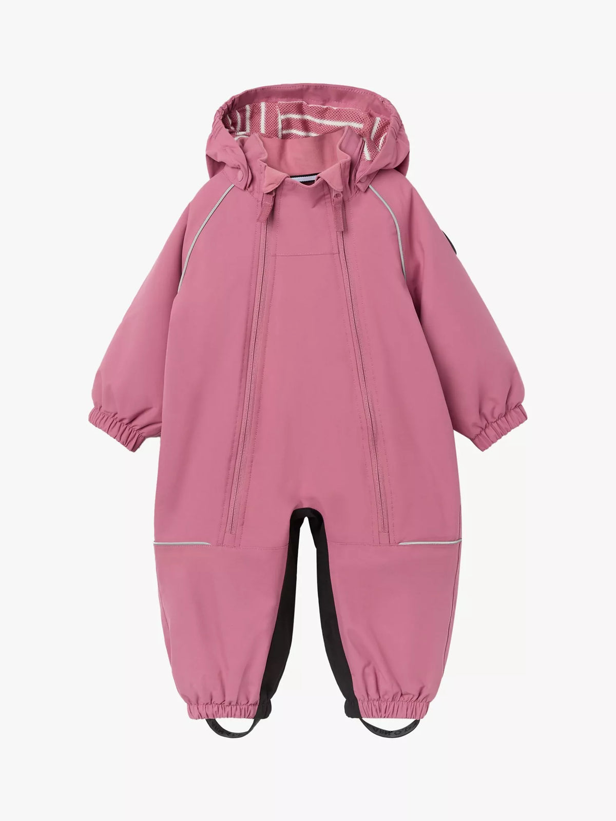Baby-Schneeanzug von Polarn O. Pyret, wasserdicht, Pink