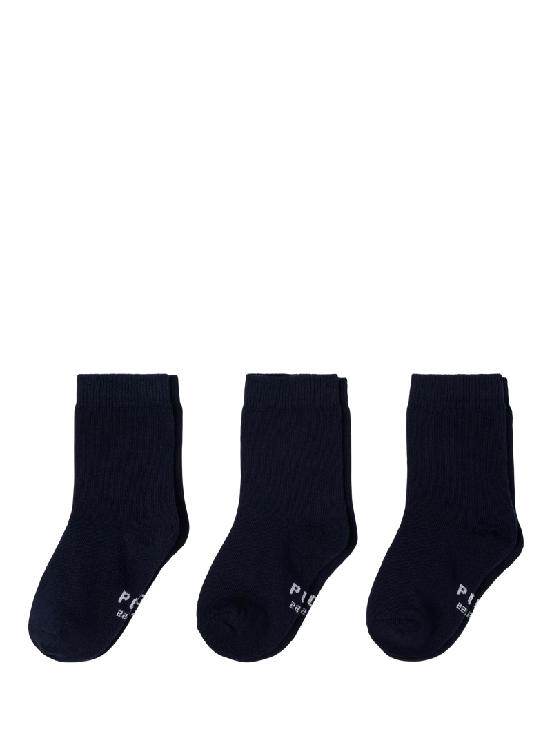 Polarn O. Pyret Kids' Ankle Socks Pack of 3