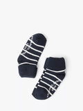 Polarn O. Pyret Kids' Stripe Anti-Slip Socks, Pack of 2