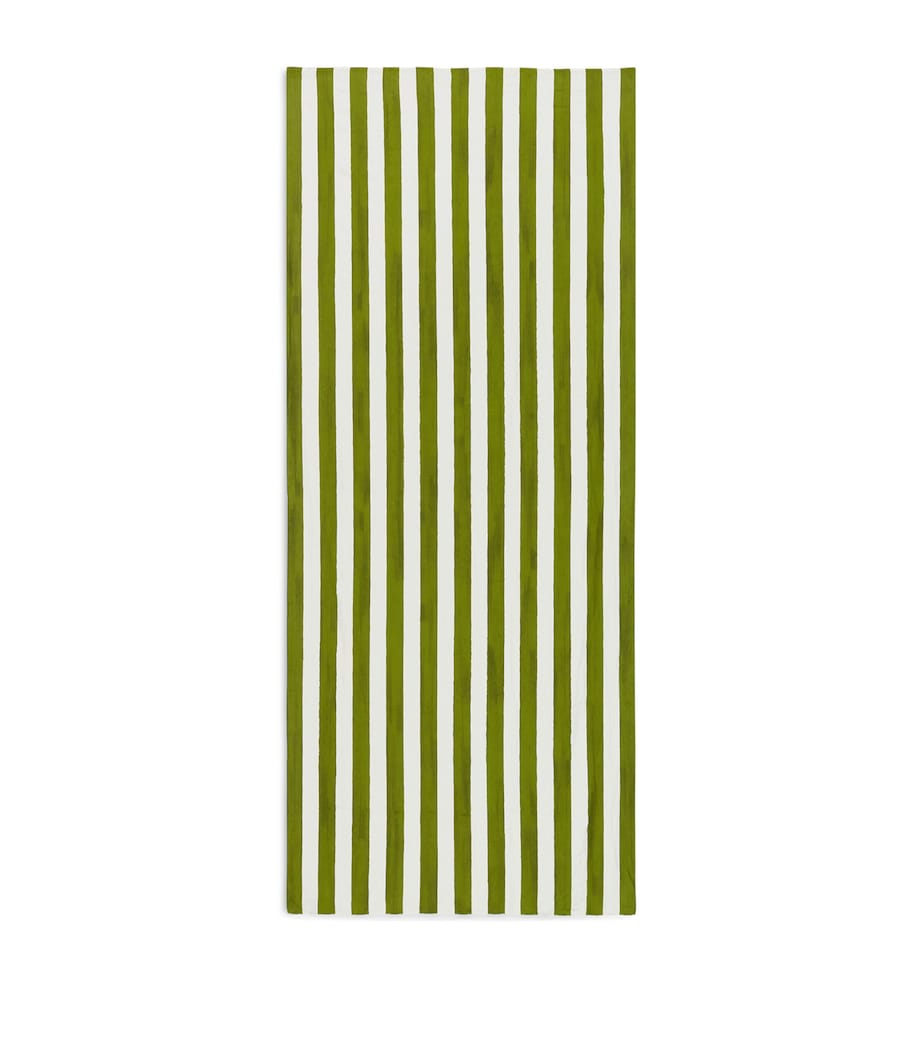 Summerill & Bishop linen stripe tablecloth 165x380cm (British brand)