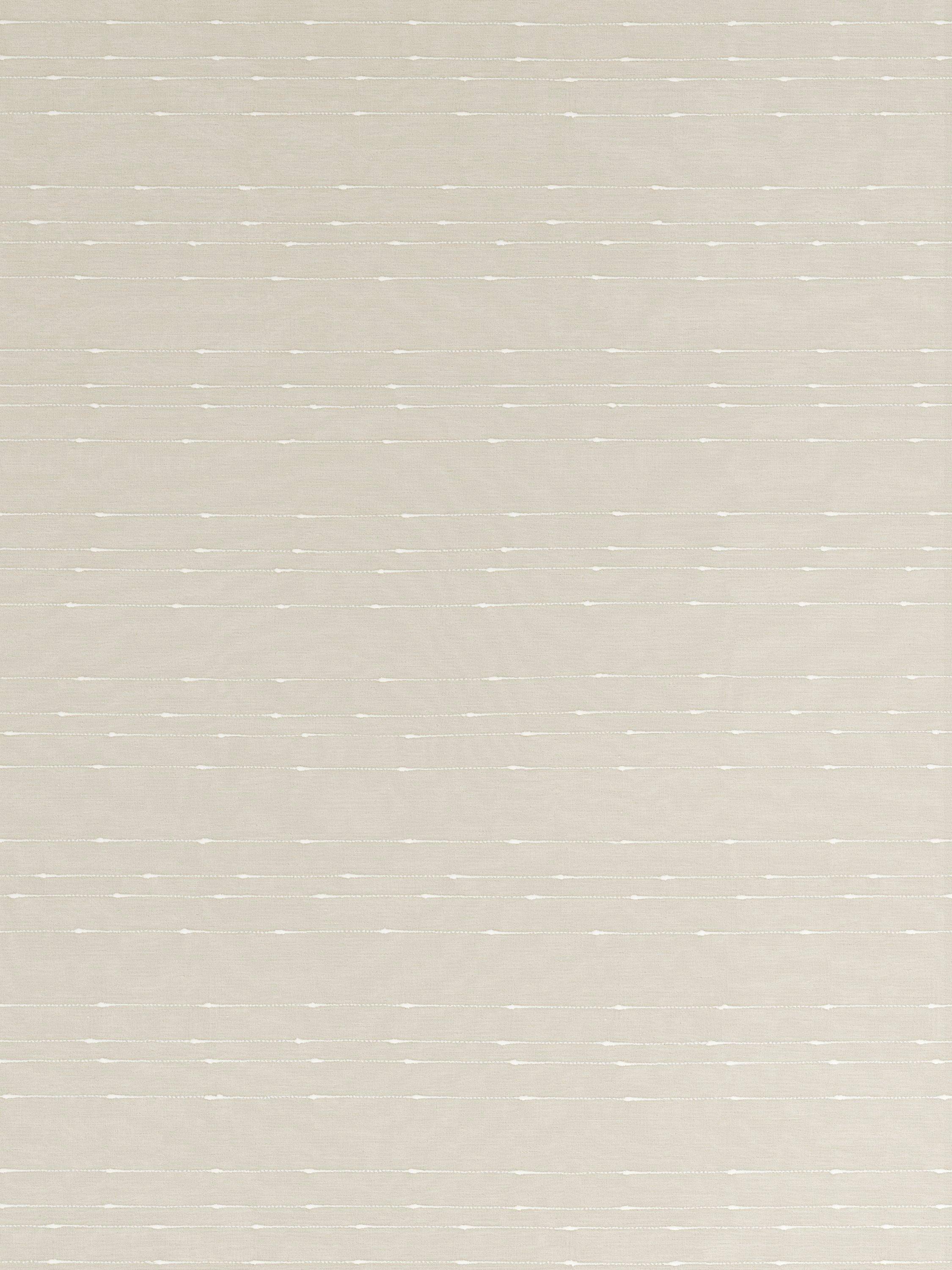 John Lewis slub stripe voile curtain panel in natural putty, imported from the UK