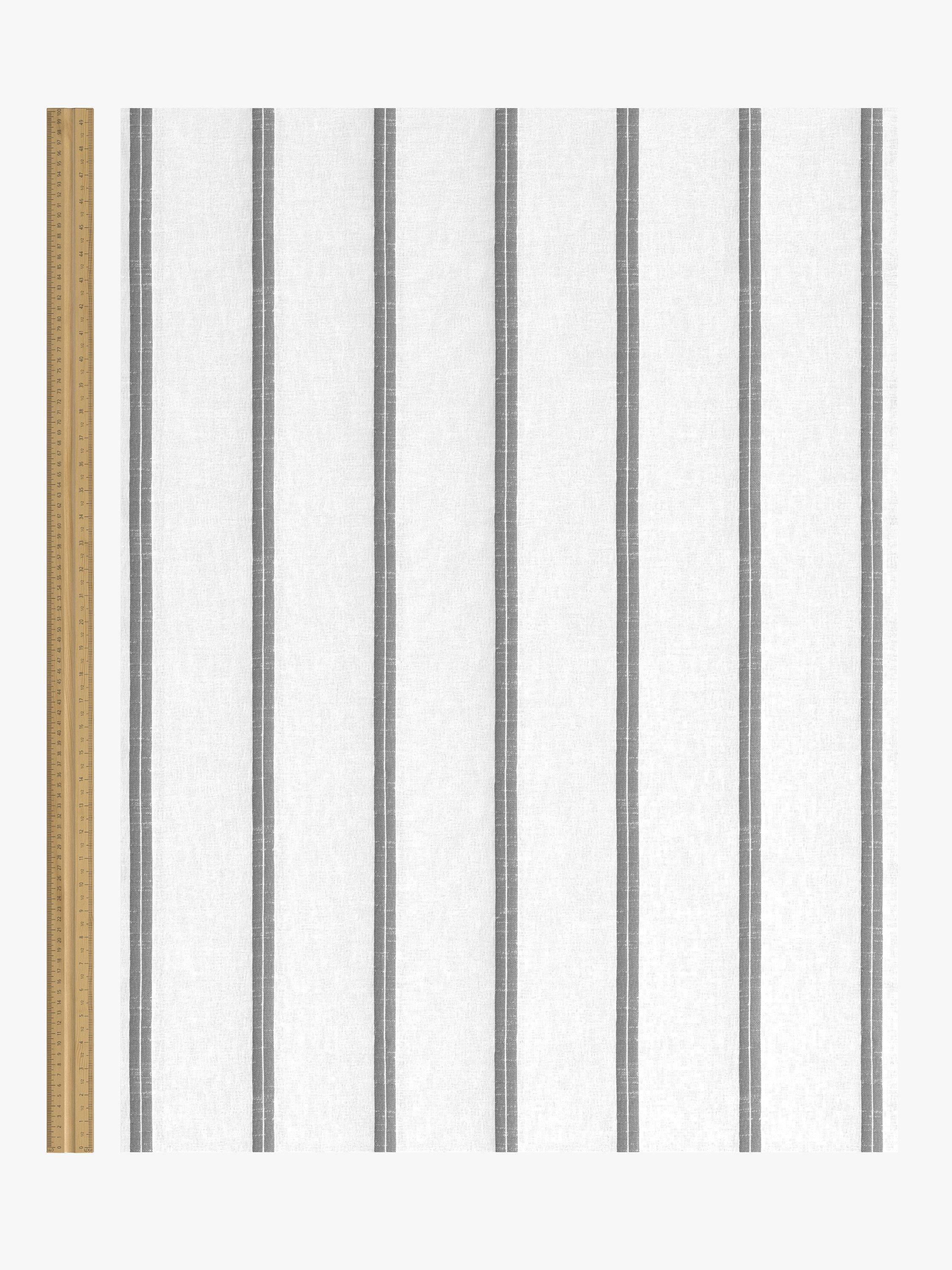 John Lewis stripe voile panel 183x140cm, imported from the UK