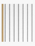 John Lewis stripe voile panel 183x140cm, imported from the UK