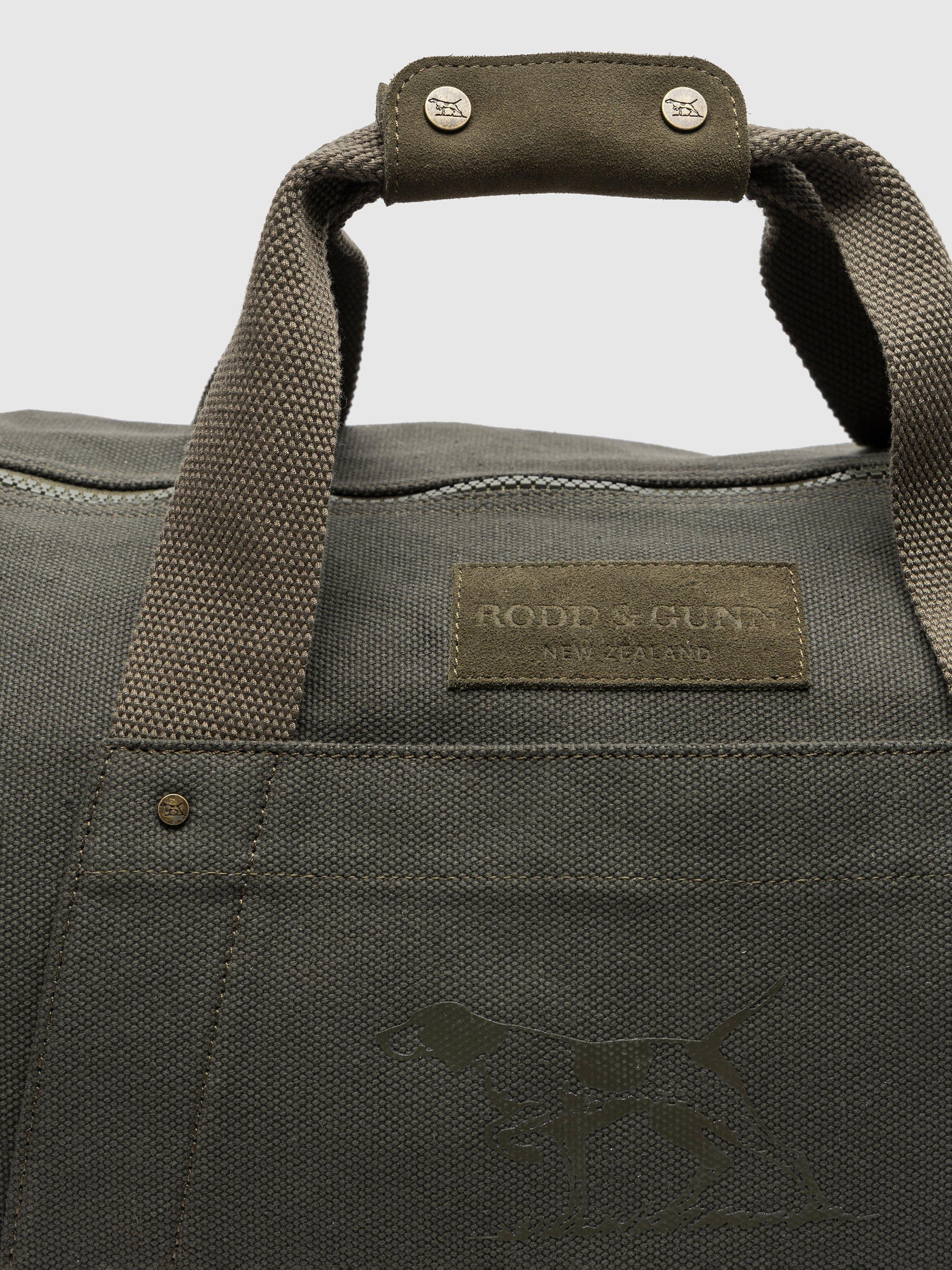 Rodd & Gunn heavy canvas duffle bag 43L, imported from the UK