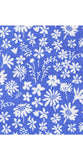 bluebellgray Ally Floral Towels - Cornflower Bath Towel