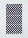 John Lewis check pattern bath towel 600gsm, imported from the UK