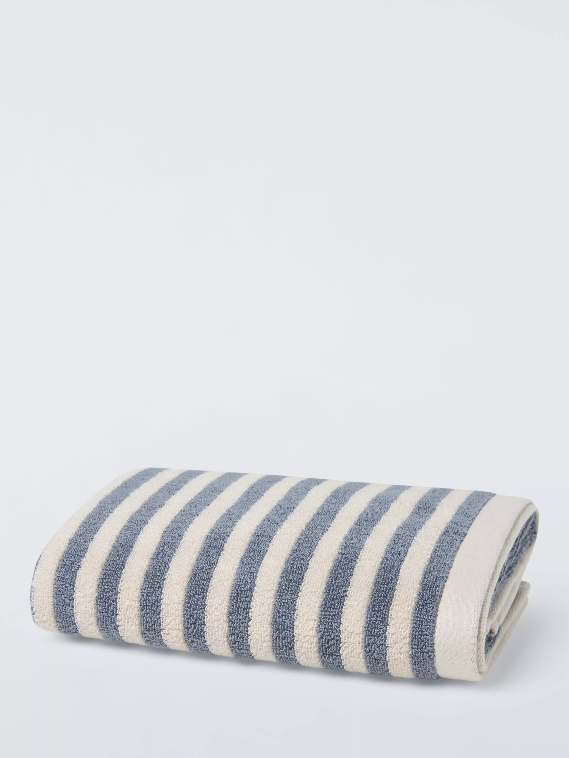 John Lewis Fine Stripe Towels - Avocado Hand Towel