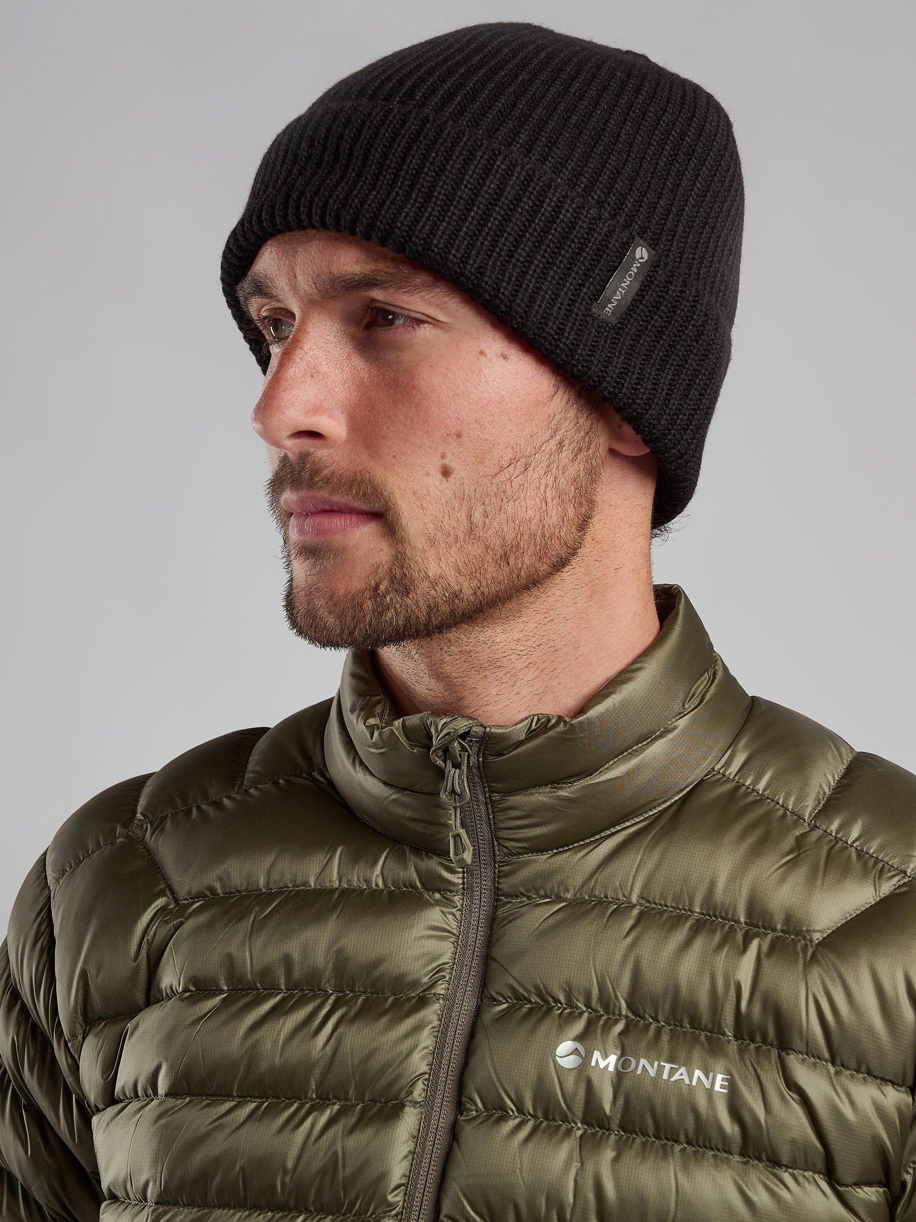 Montane Brew beanie with merino wool blend, imported from the UK