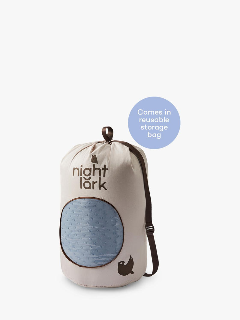 Night Lark Duvet Set Dusk Blue Double, imported from the UK