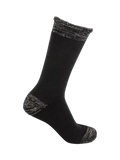 totes men's thermal socks pack of 2 black grey (British brand)