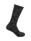 totes men's thermal socks pack of 2 black grey (British brand)