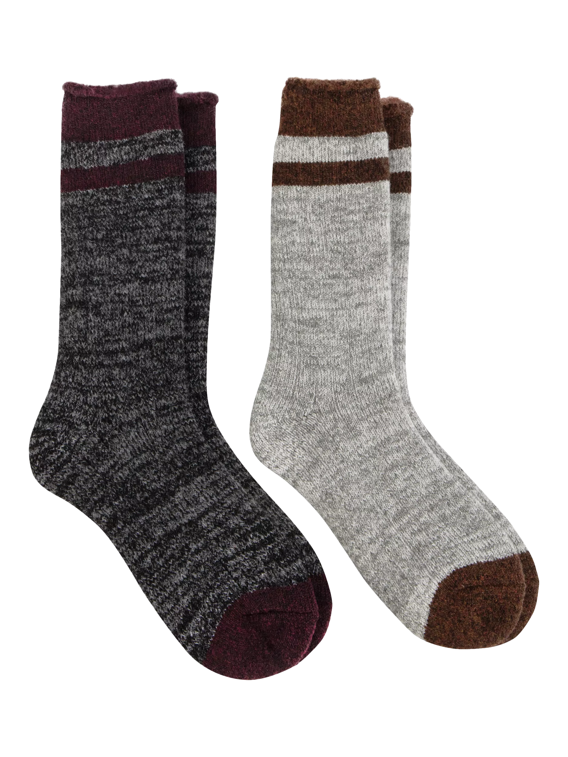 totes men's alpaca blend ankle socks 2-pack - British product