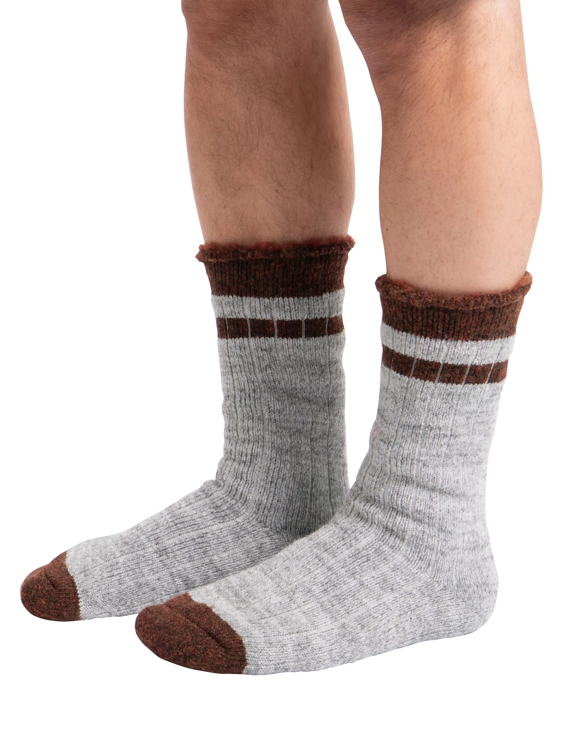 totes men's alpaca blend ankle socks 2-pack - British product