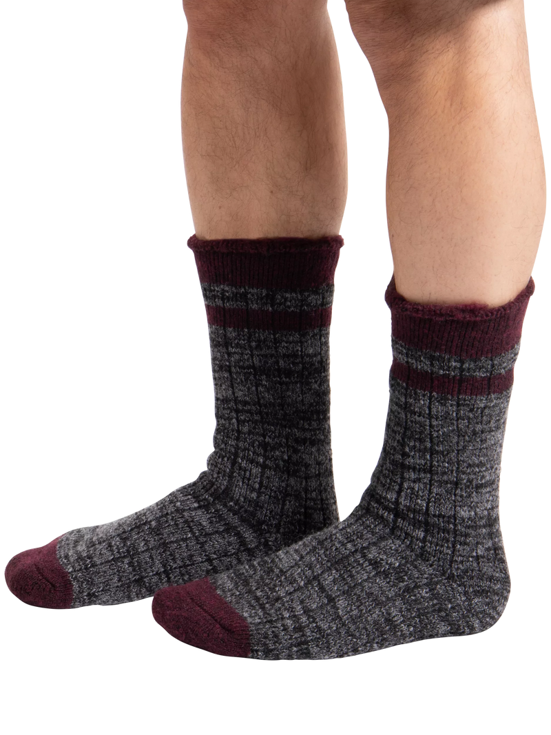 totes men's alpaca blend ankle socks 2-pack - British product