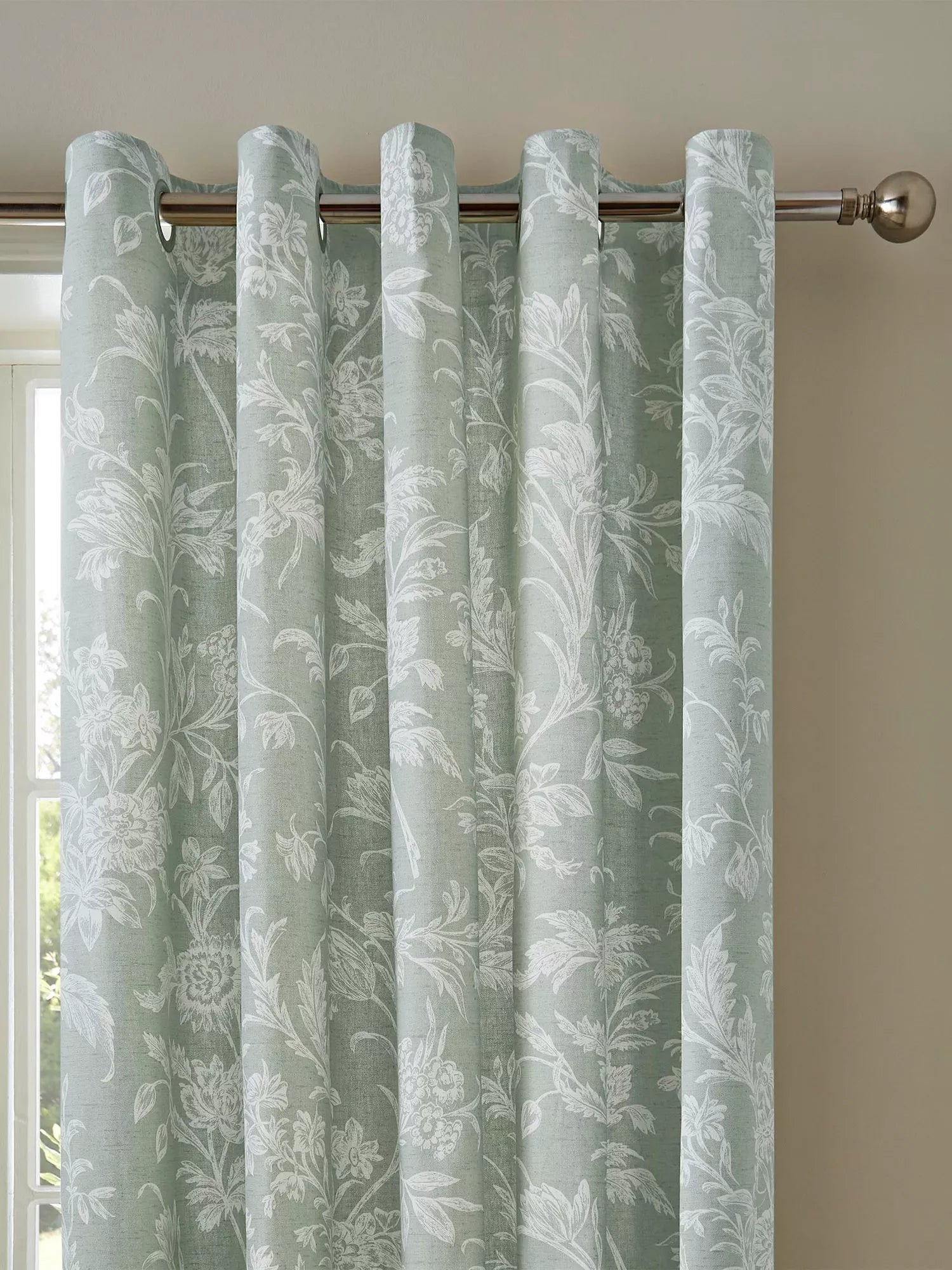 Laura Ashley LLoyd lined eyelet curtains, UK version