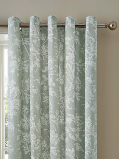 Paire de rideaux œillets doublés Laura Ashley LLoyd
