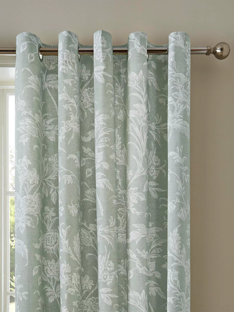 Laura Ashley LLoyd lined eyelet curtains, UK version
