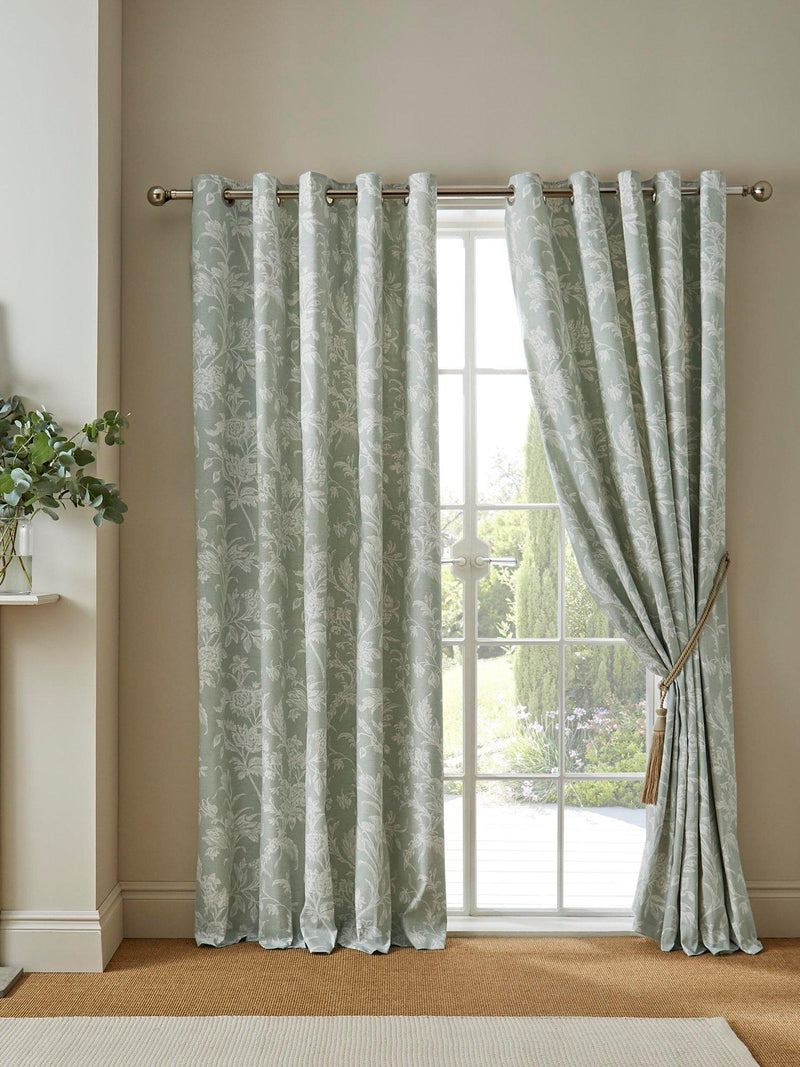 Laura Ashley LLoyd lined eyelet curtains, UK version