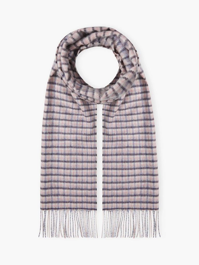 Brora Cashmere Plaid Check Scarf