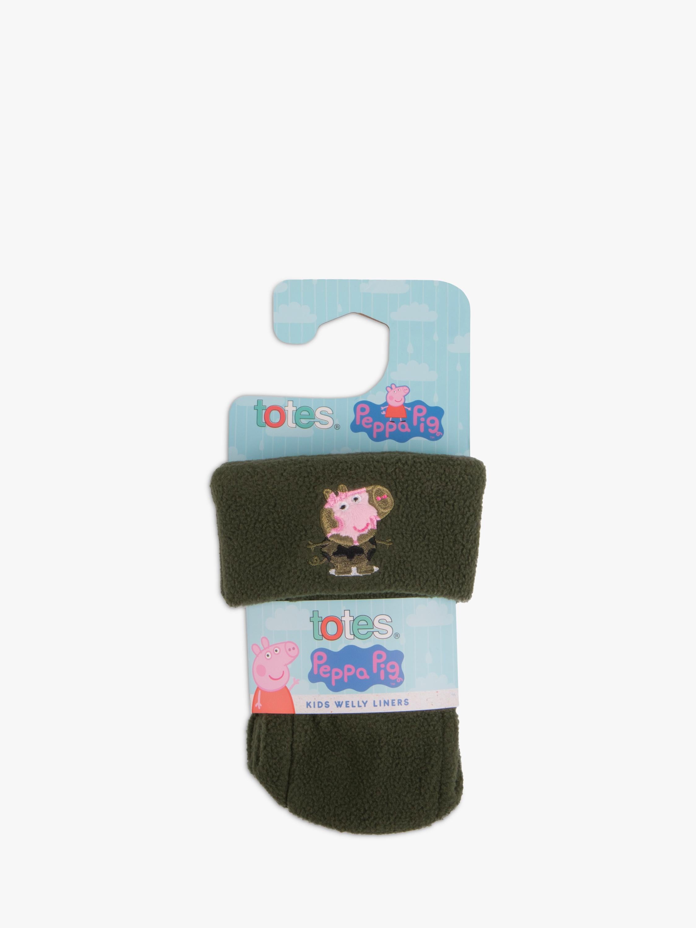 totes George Pig welly boot liner socks, imported from the UK