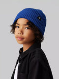 Calvin Klein Jeans Kids' Monogram Ribbed Beanie