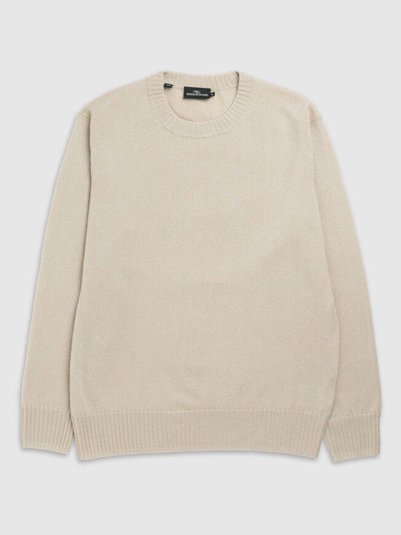 Rodd & Gunn Wool Cashmere Crew Neck Jumper, imported from the UK