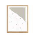 East End Prints Coit Collective Ski Slope Small Framed Print