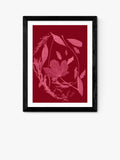 EAST END PRINTS framed print Herald Black Red Foliage, UK version