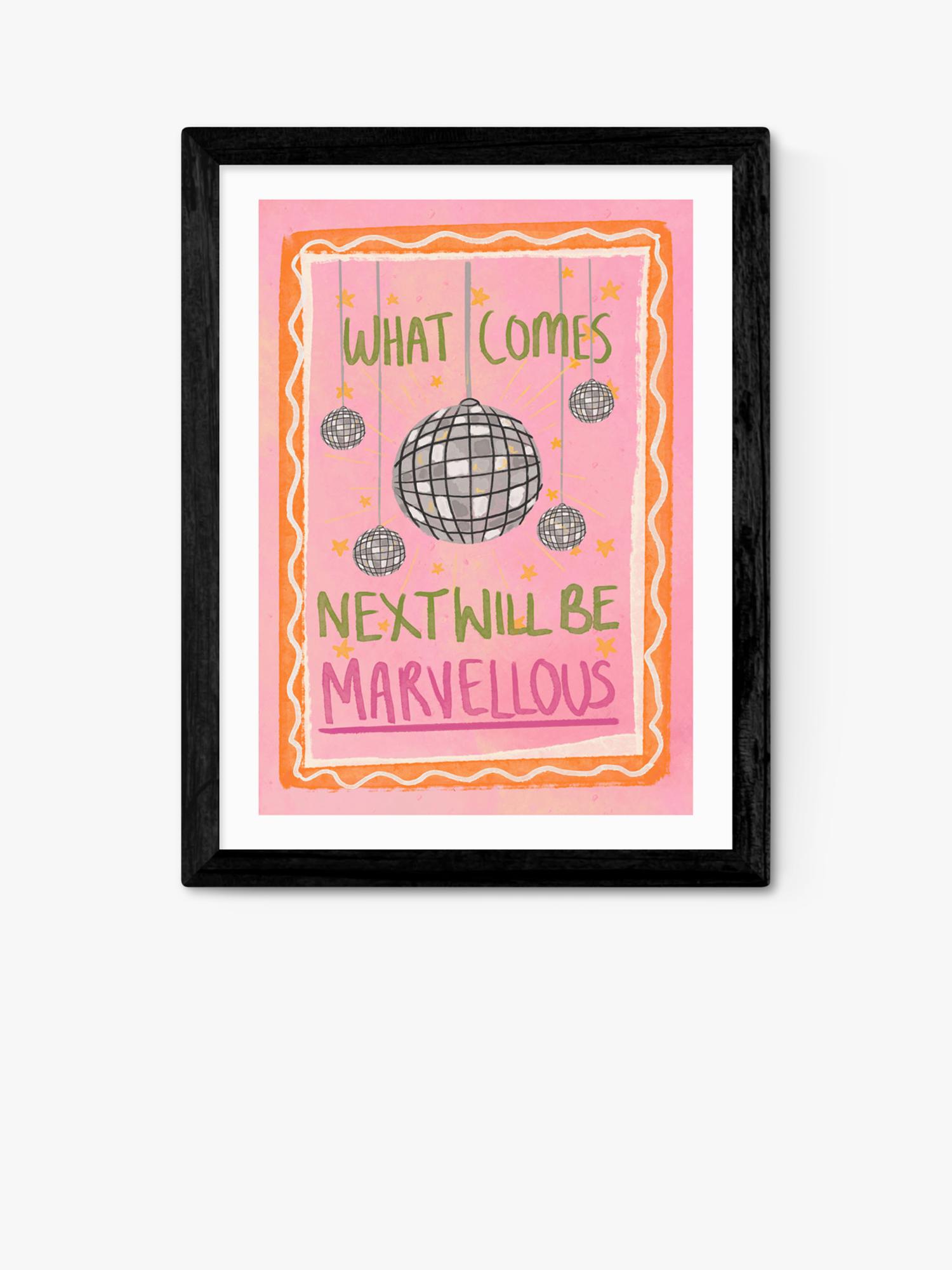 East End Prints Weezy framed print Marvellous, UK version