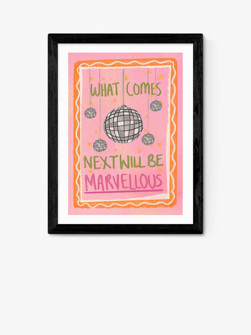 East End Prints Weezy framed print Marvellous, UK version