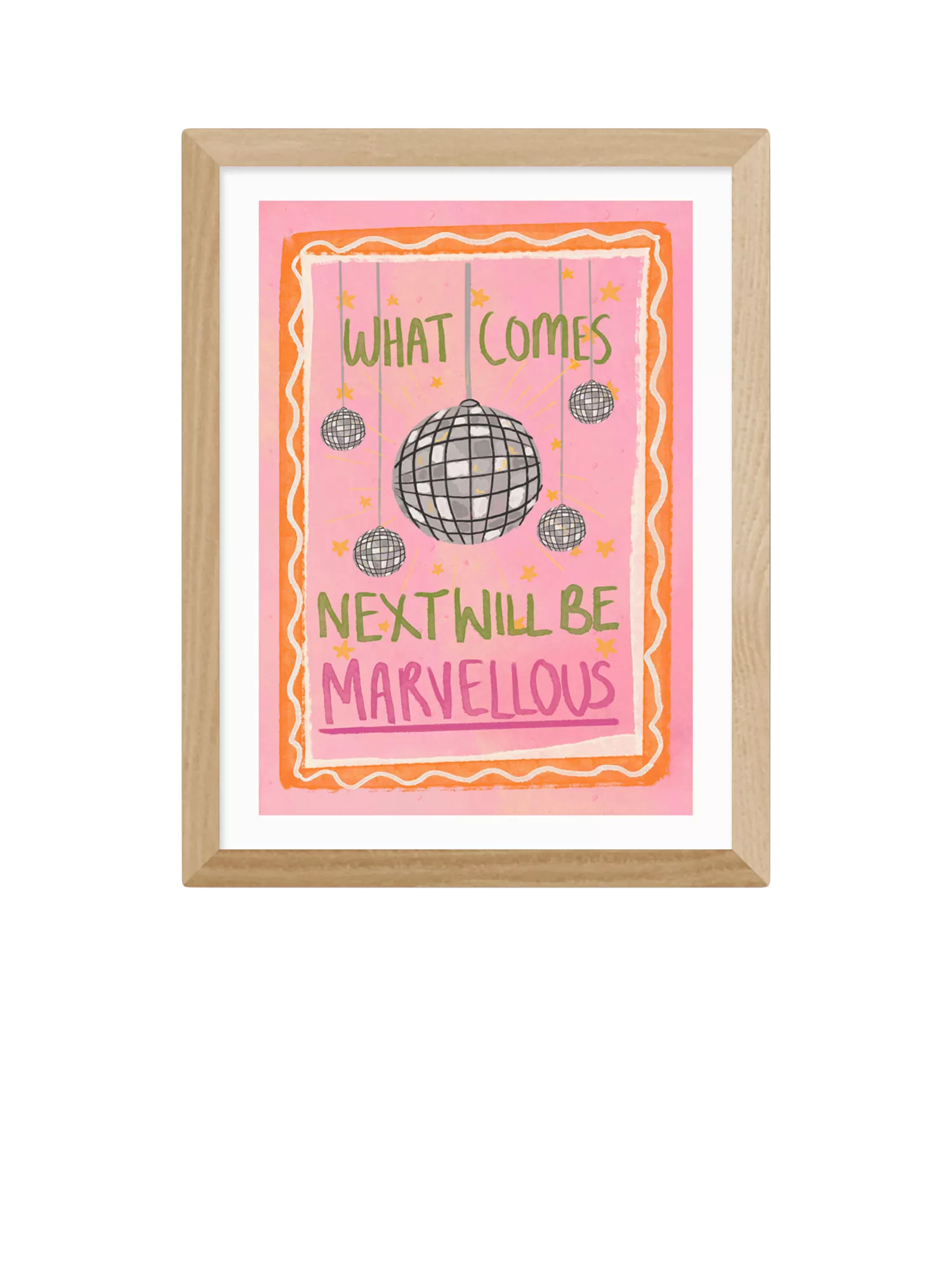 East End Prints Weezy framed print Marvellous, UK version