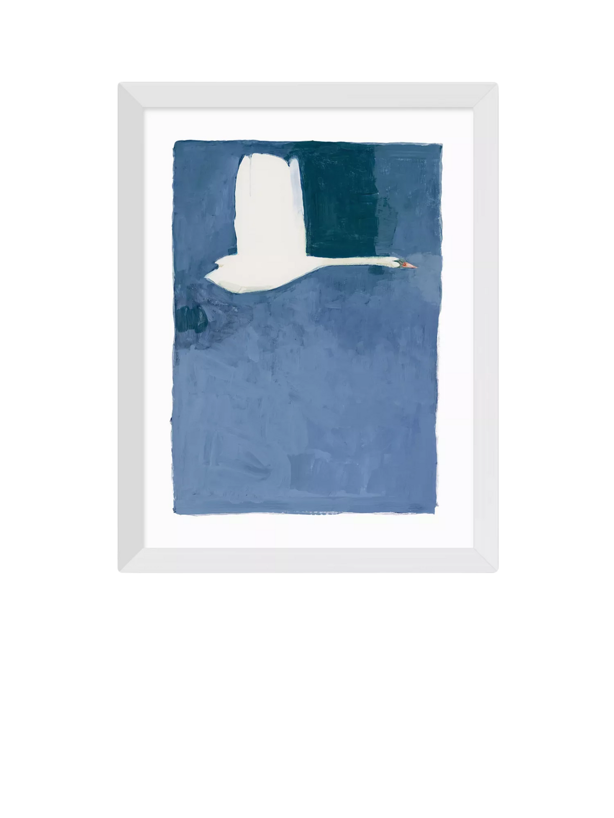 East End Prints Swan II framed art print, imported from the UK