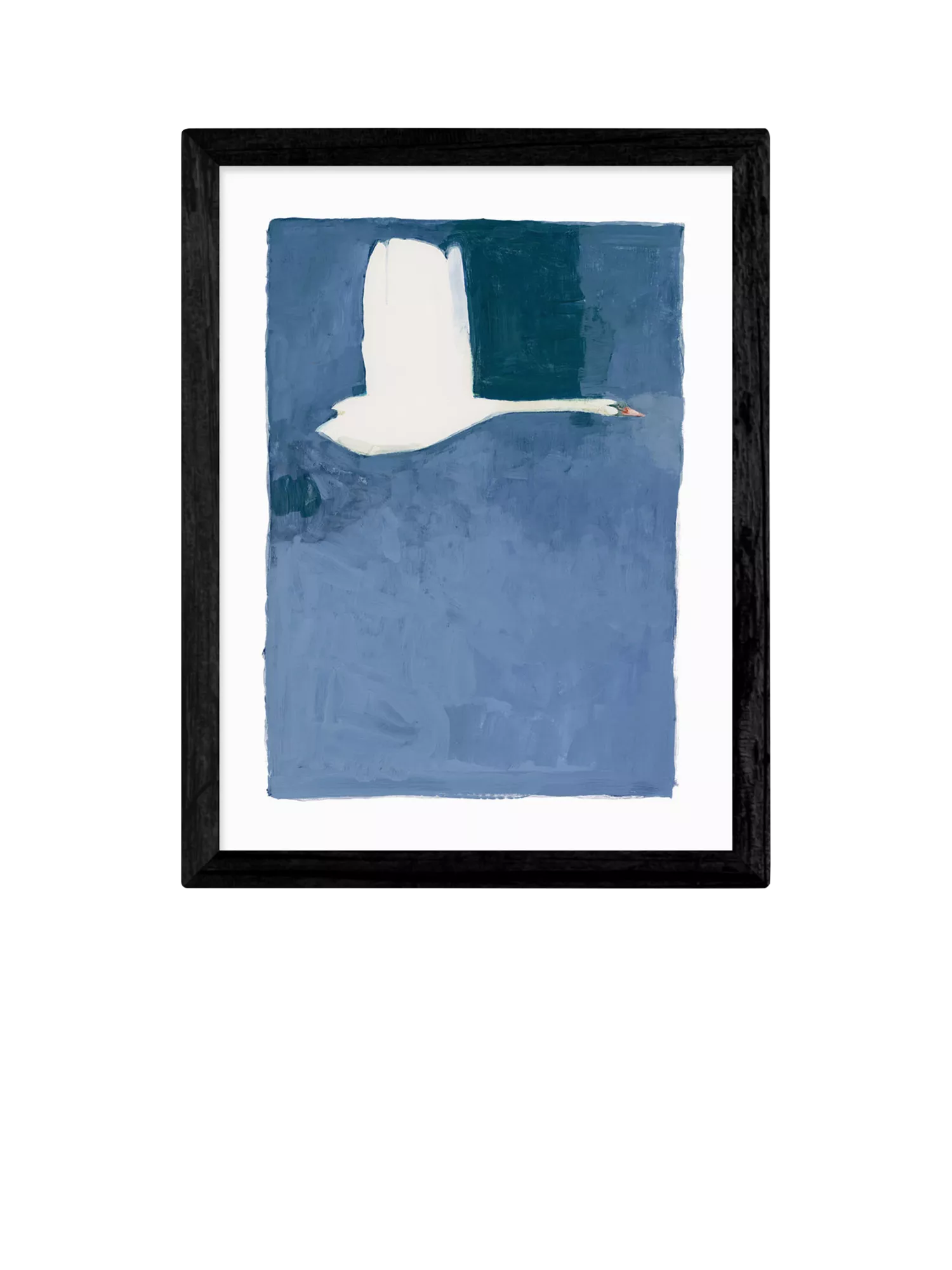 East End Prints Jörgen Hansson 'Swan II' Framed Print