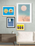 East End Prints Swan II framed art print, imported from the UK