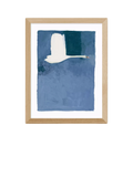 East End Prints Jörgen Hansson 'Swan II' Framed Print
