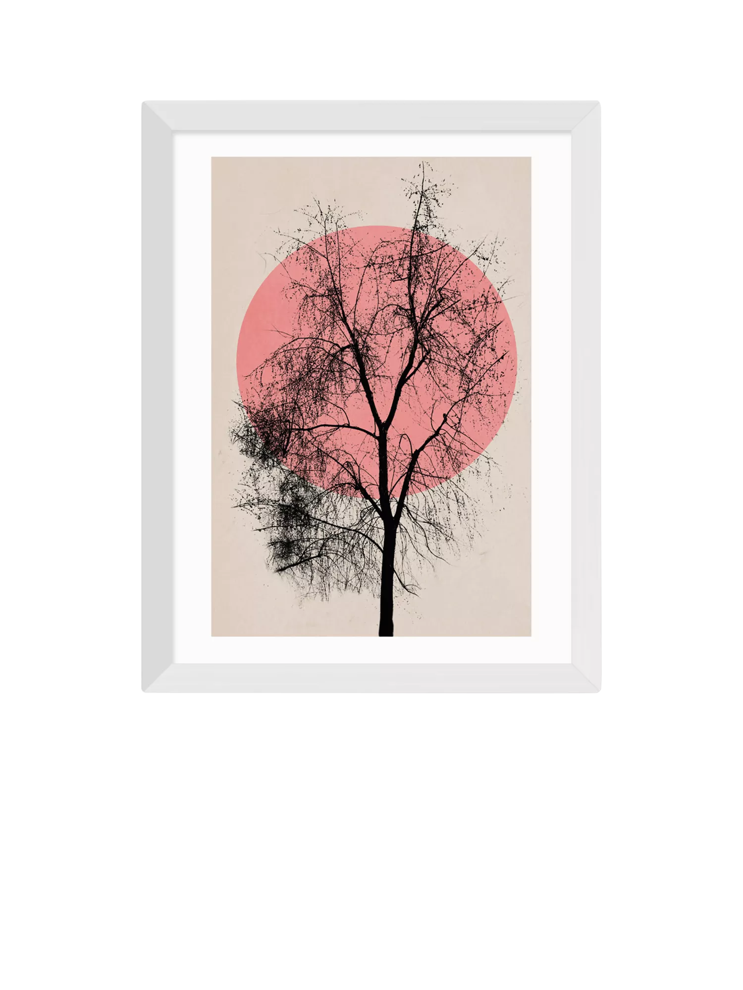 EAST END PRINTS Kubistika 'Memories And Moments' Framed Print - Black Frame 83.4 x 63.4cm