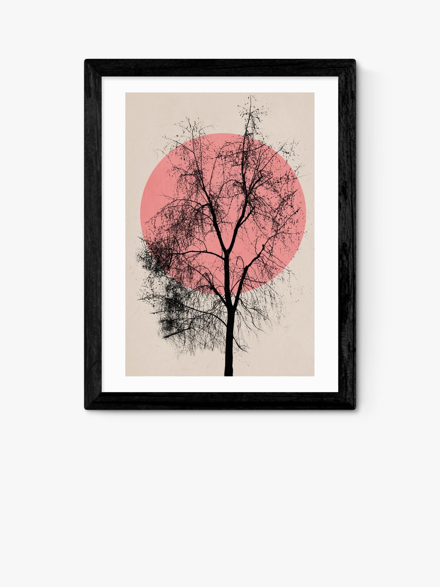 EAST END PRINTS Kubistika framed print Memories Moments Small - British product
