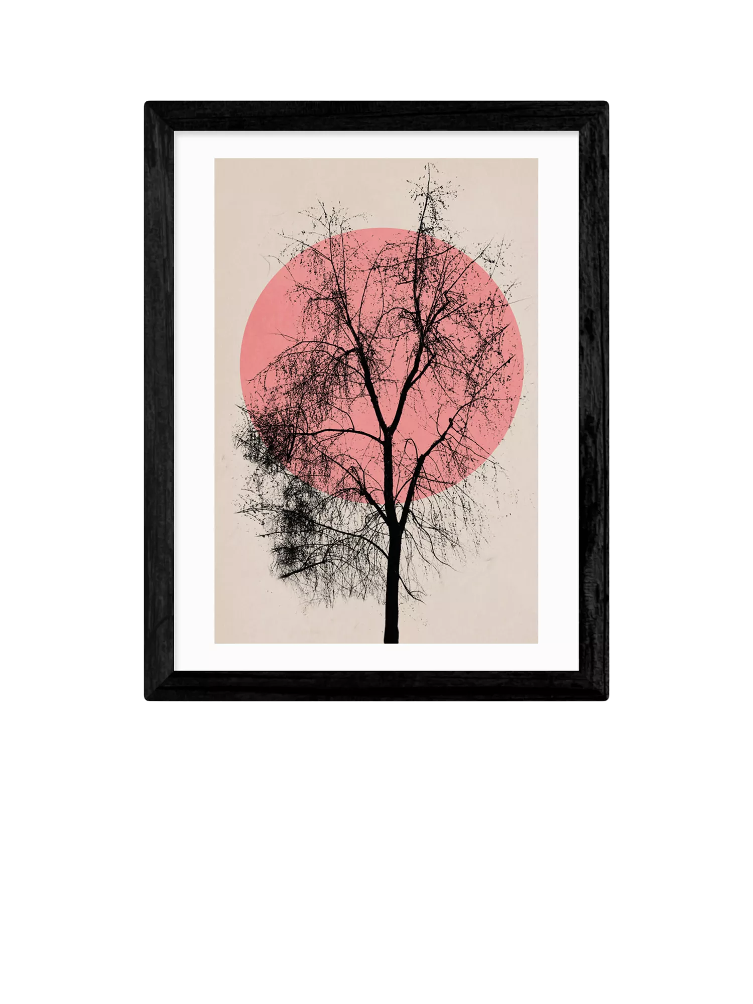 EAST END PRINTS Kubistika 'Memories And Moments' Framed Print - Black Frame 43.4 x 33.4cm