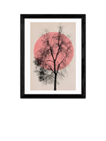 EAST END PRINTS Kubistika 'Memories And Moments' Framed Print - Black Frame 43.4 x 33.4cm