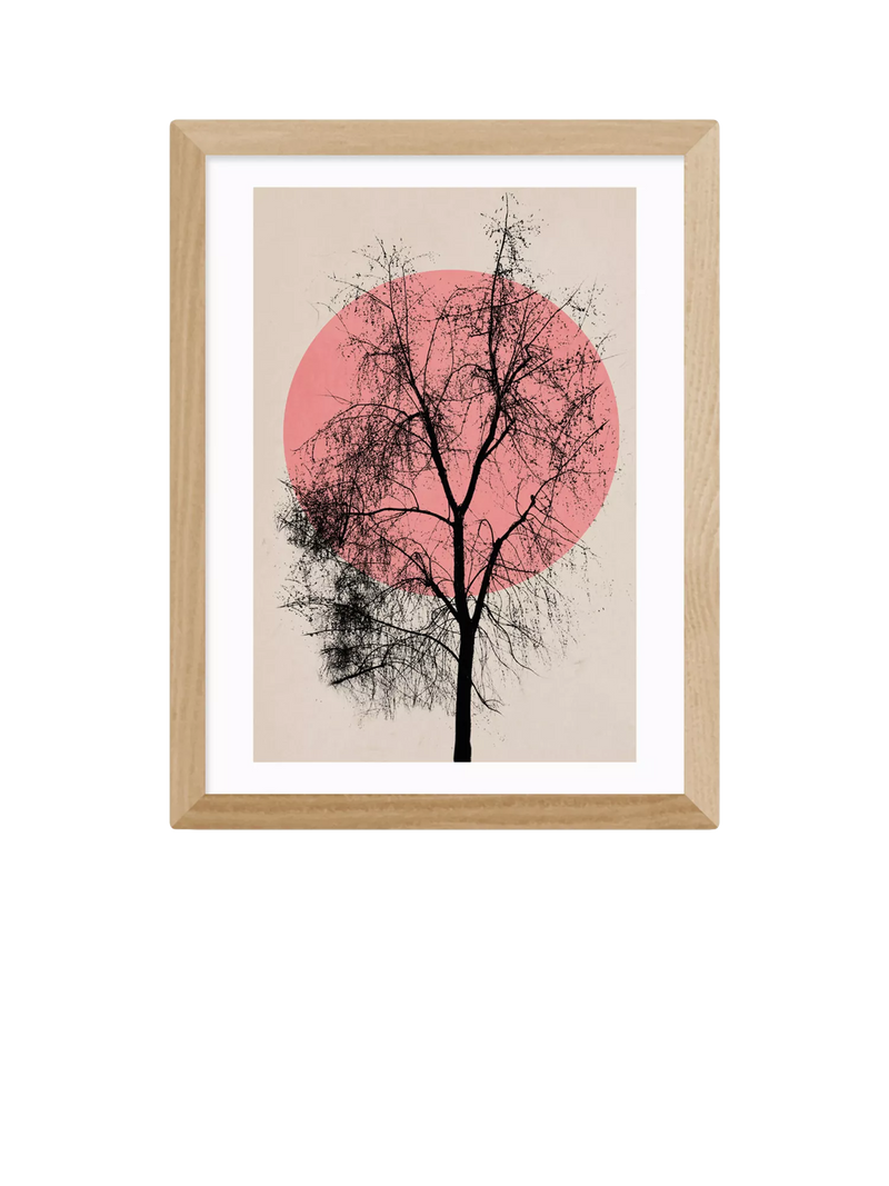 EAST END PRINTS Kubistika framed print Memories Moments Small - British product